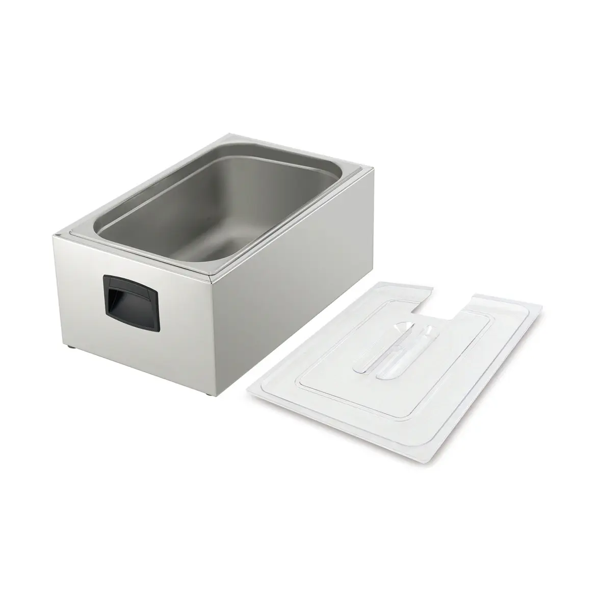 Cuve GN 1/1 pour cuiseur sous-vide, avec couvercle