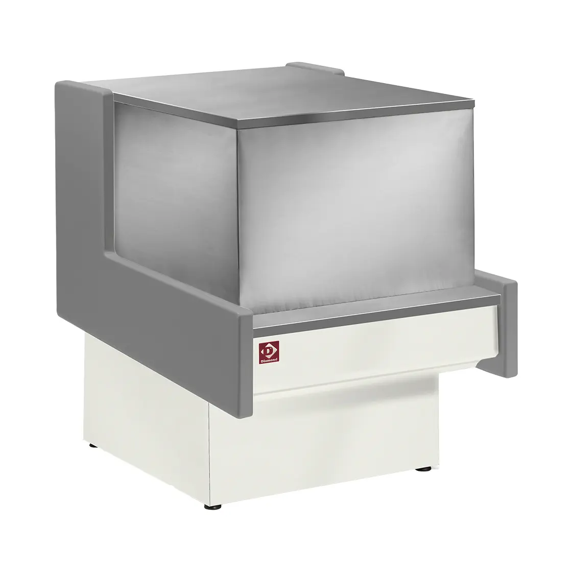 Elément caisse 700 mm - GRIS/BLANC - 700 x 980 mm