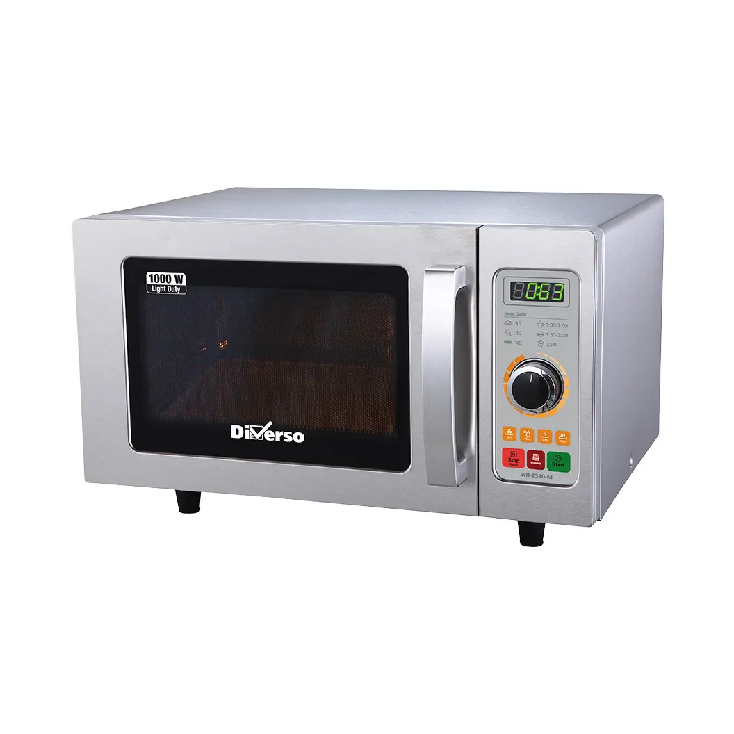 Four micro-ondes en inox,1000 W. (25 Lt), mécanique