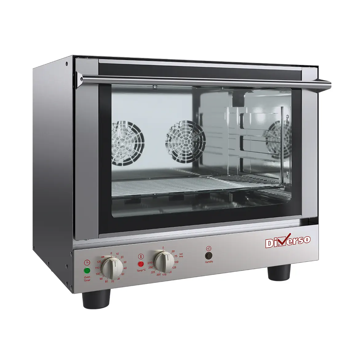 Four à convection, électrique, 4x GN1/1 + humidificateur manuel