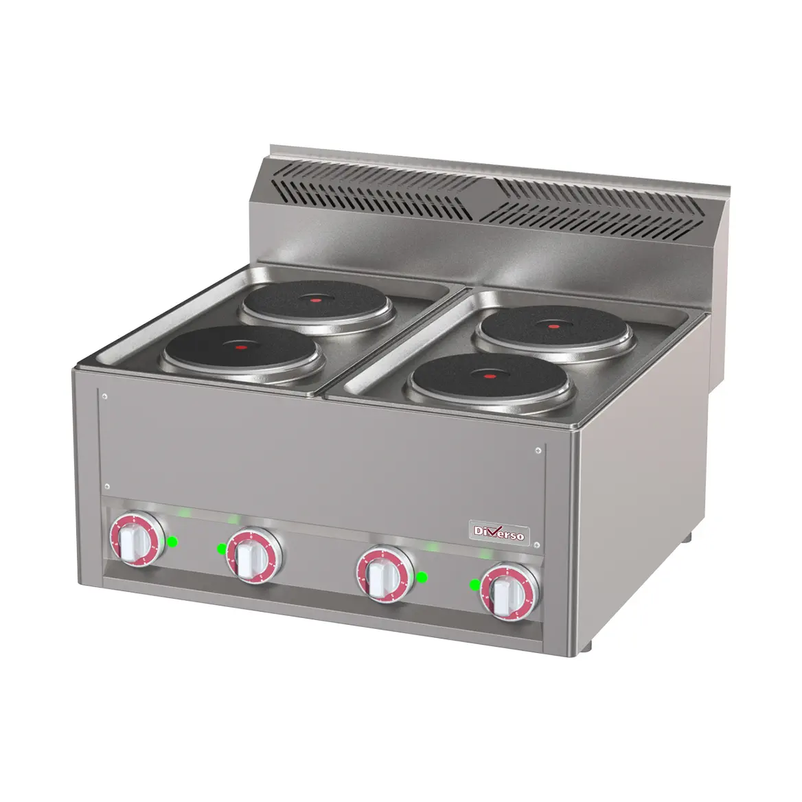 Cuisinière électrique 4 plaques, -Top-