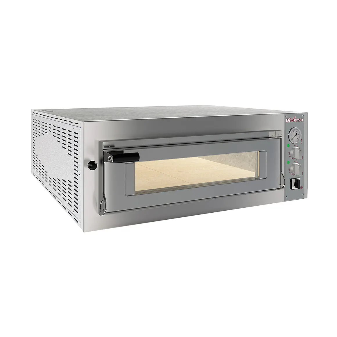 Four électrique 4 pizzas diam. 350mm, 1 chambre