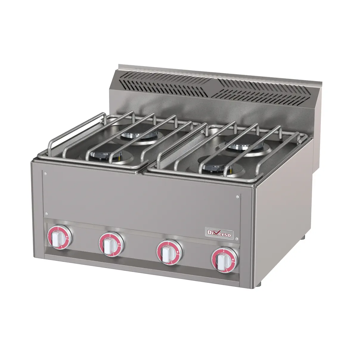 Cuisinière 4 feux gaz, -Top-