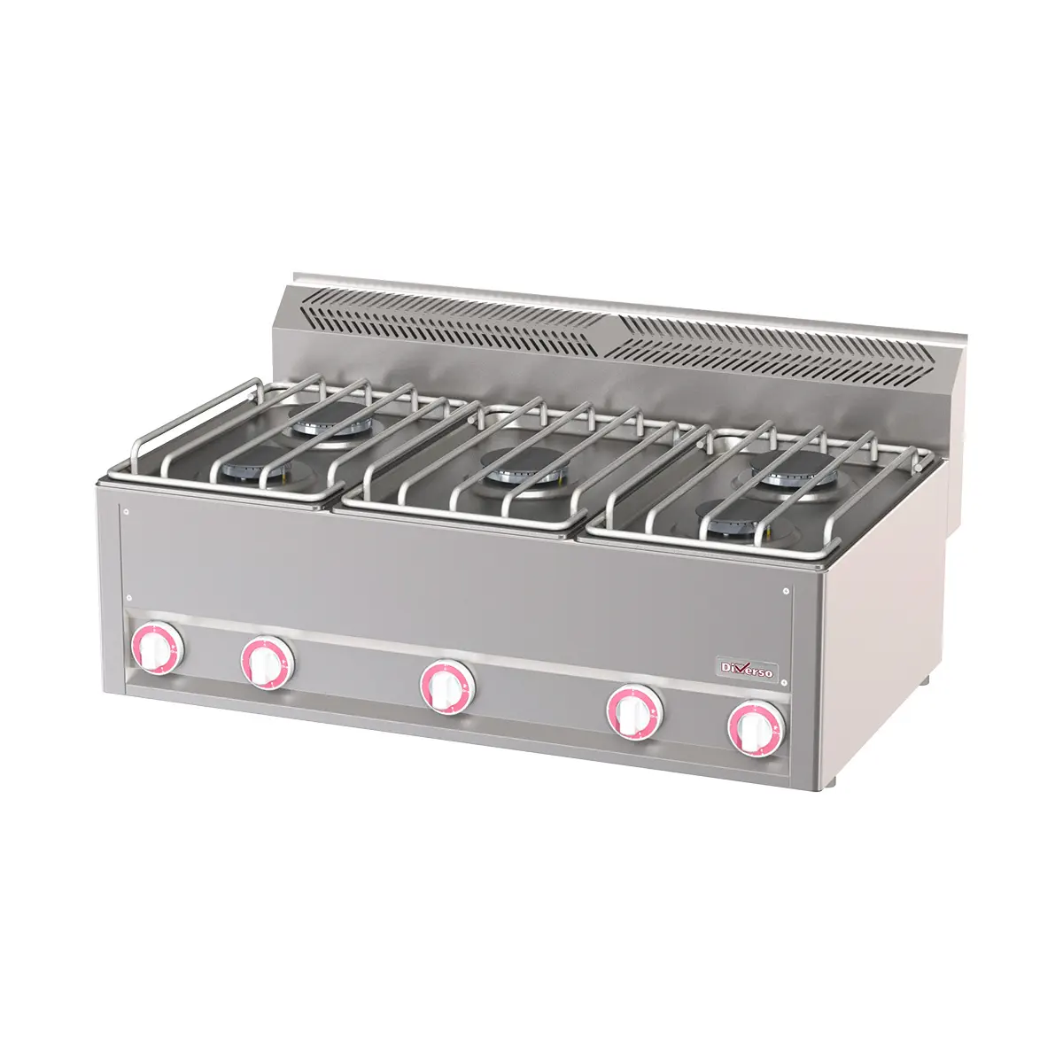 Cuisinière 5 feux gaz, -Top-