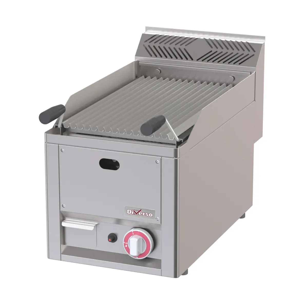 Grill pierre de lave gaz -Top-