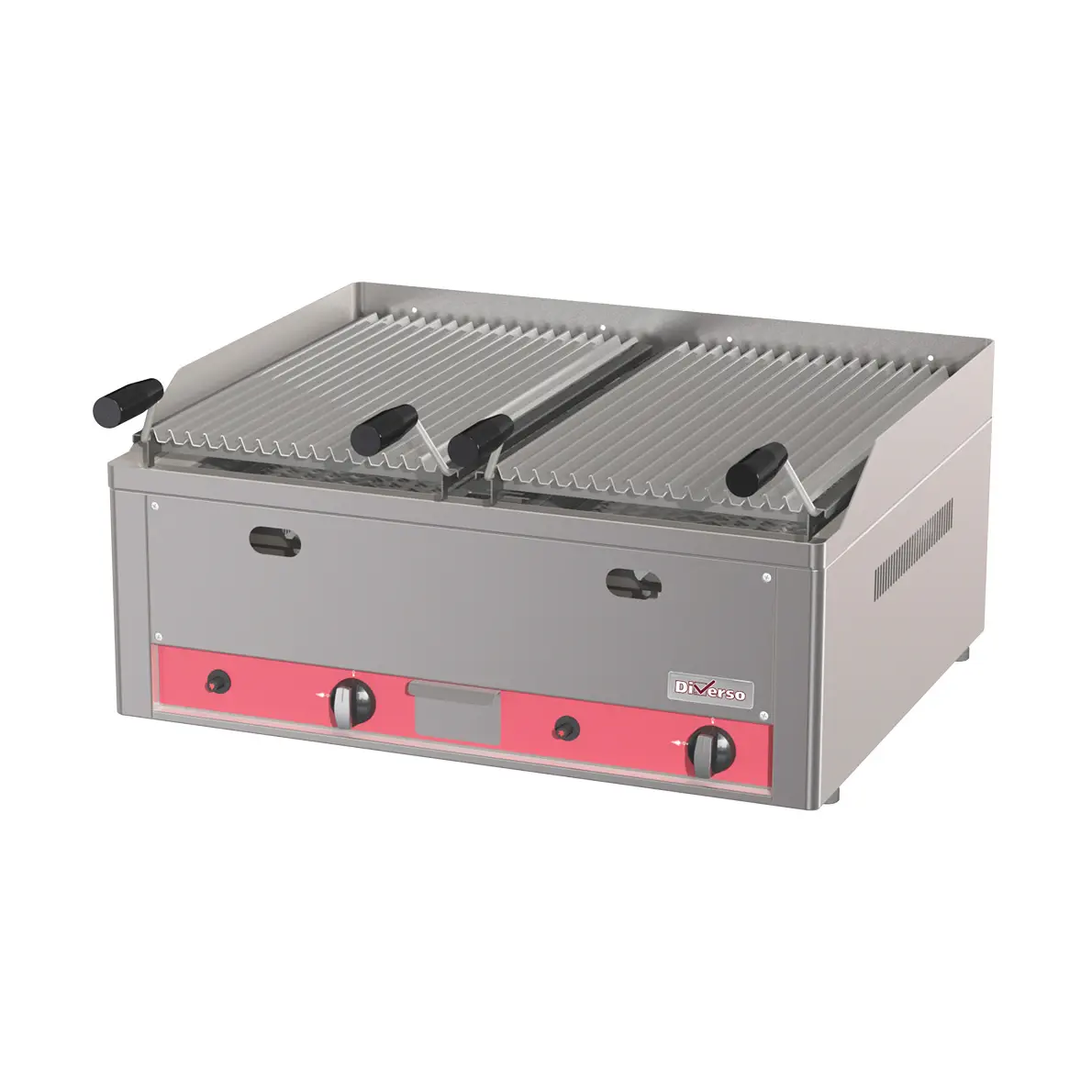 Grill pierre de lave 1 module 8 kW