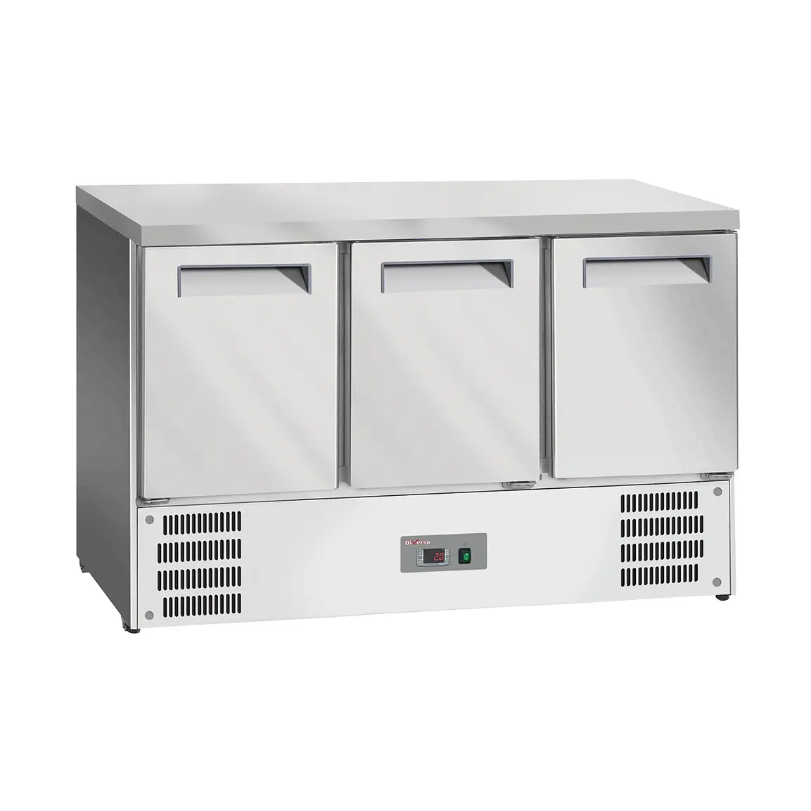 Table frigorifique, 3 portes GN 1/1