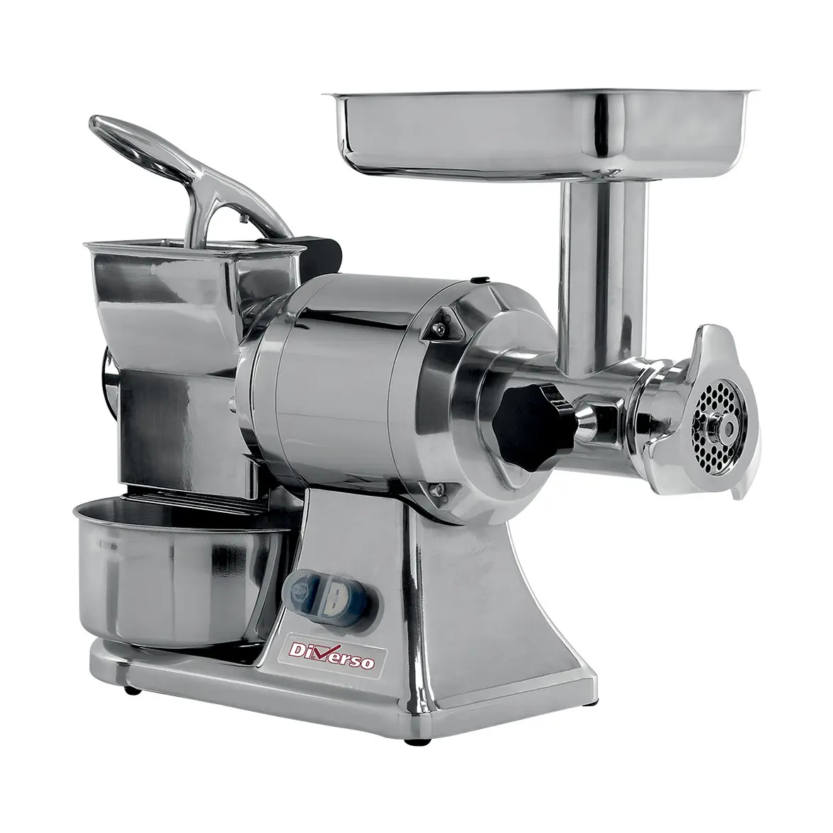 Hachoir à viande n° 12 et râpe à parmesan