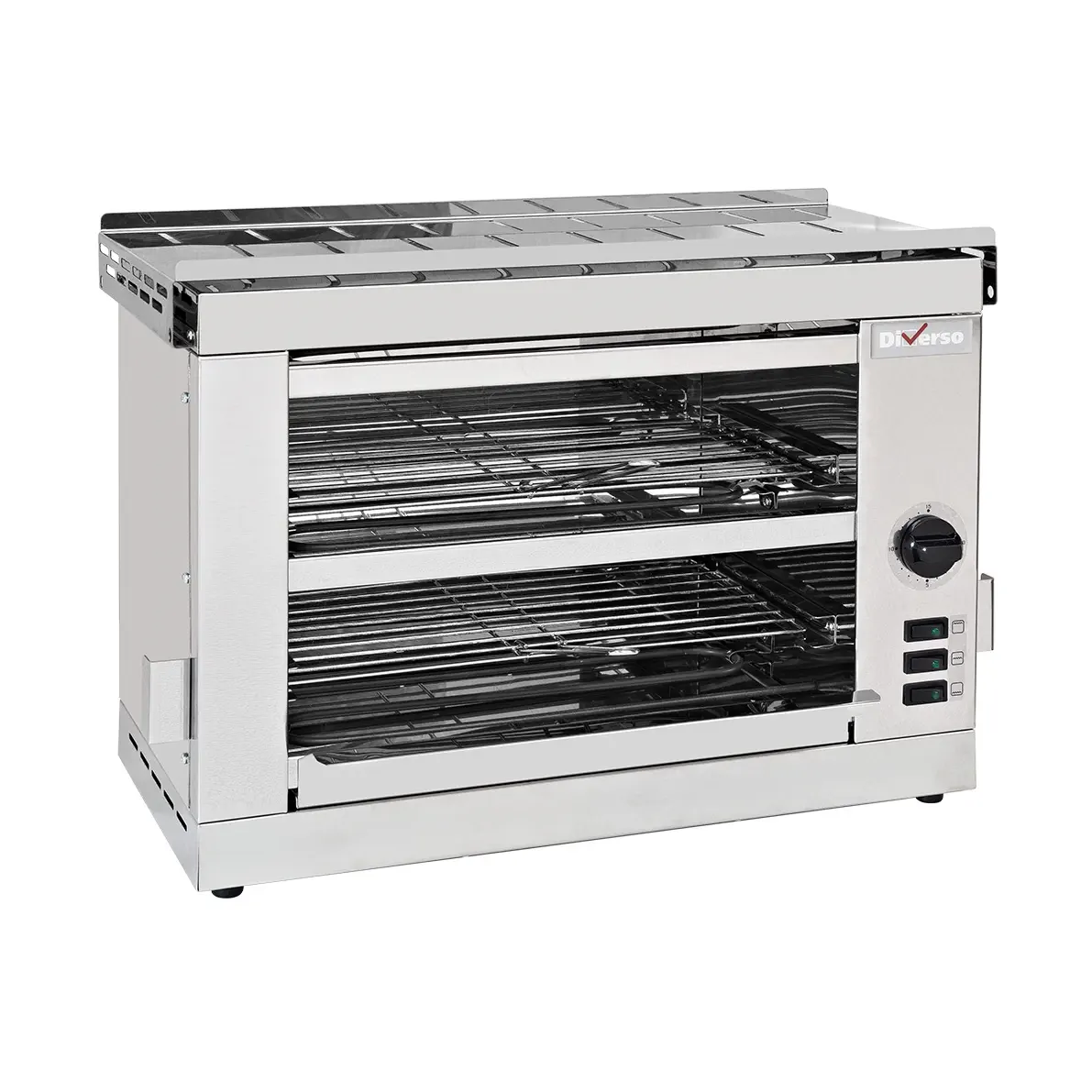 Toaster-salamandre 2 étages, avec minuterie