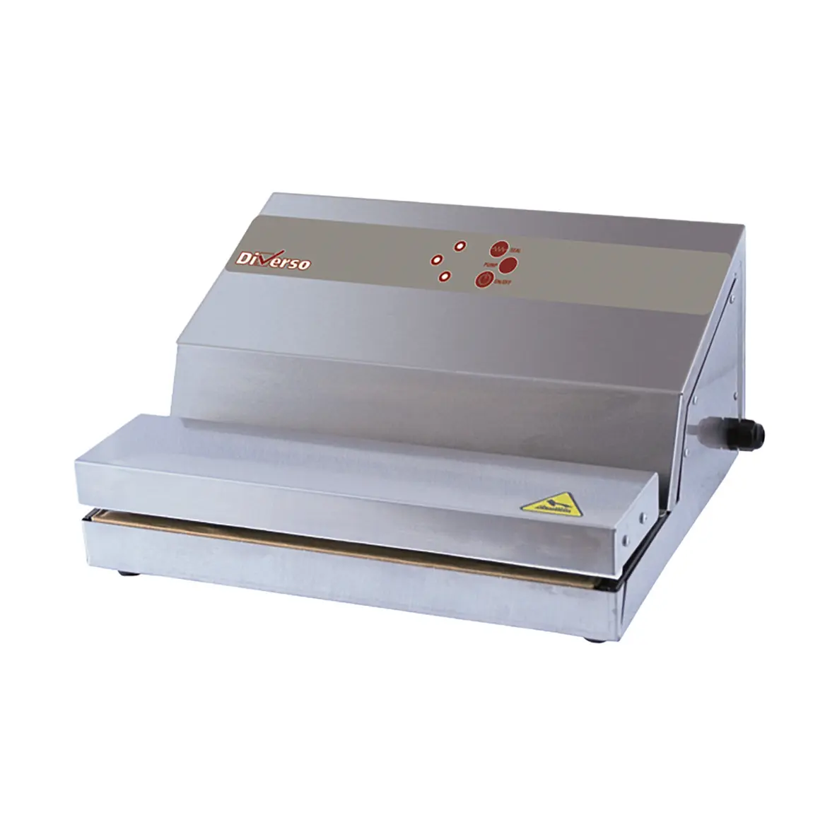 Sous-videuse inox, pompe 16 l./min, soudure 330 mm