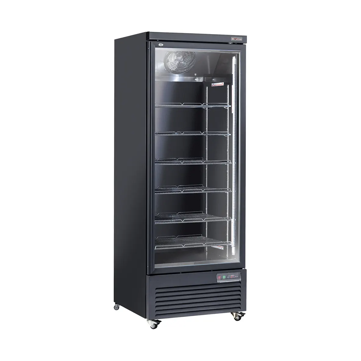 Vitrine Frigo verticale, 1 porte, 615 litres  - NOIRE
