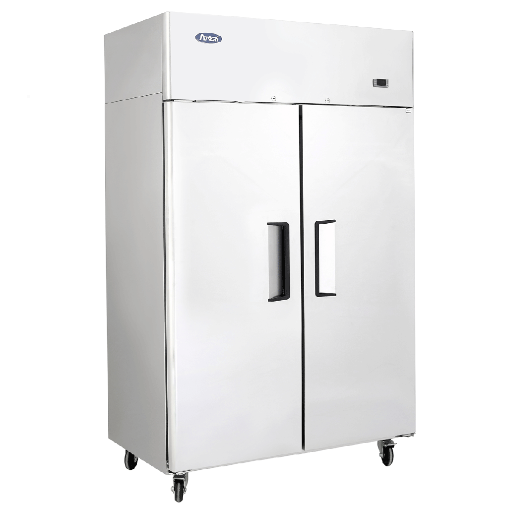 Armoire positive compacte 2 portes pleines 900L