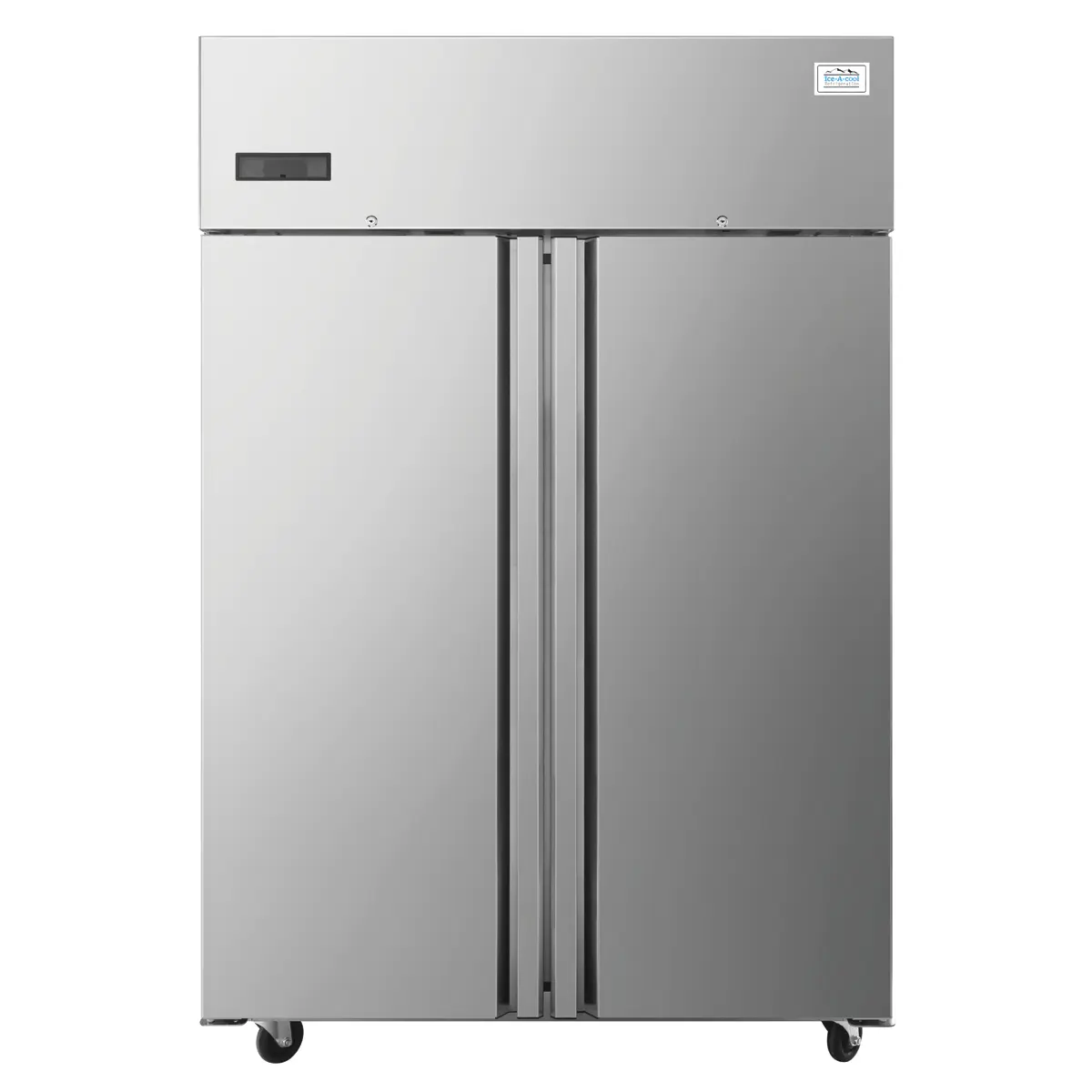 Armoire emboutie positive GN2/1 2 portes pleines 1235L