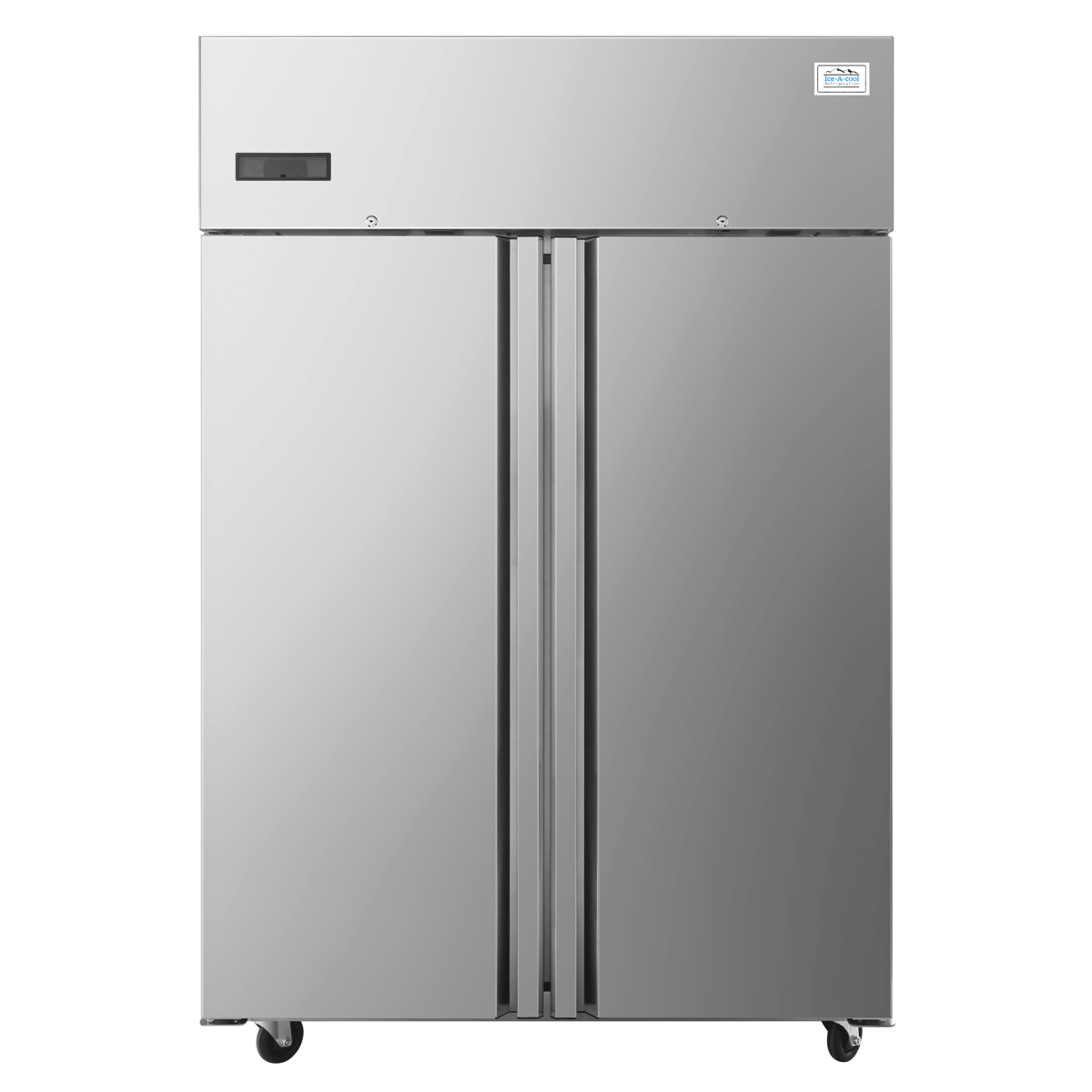 Armoire emboutie négative GN2/1 2 portes pleines 1235L