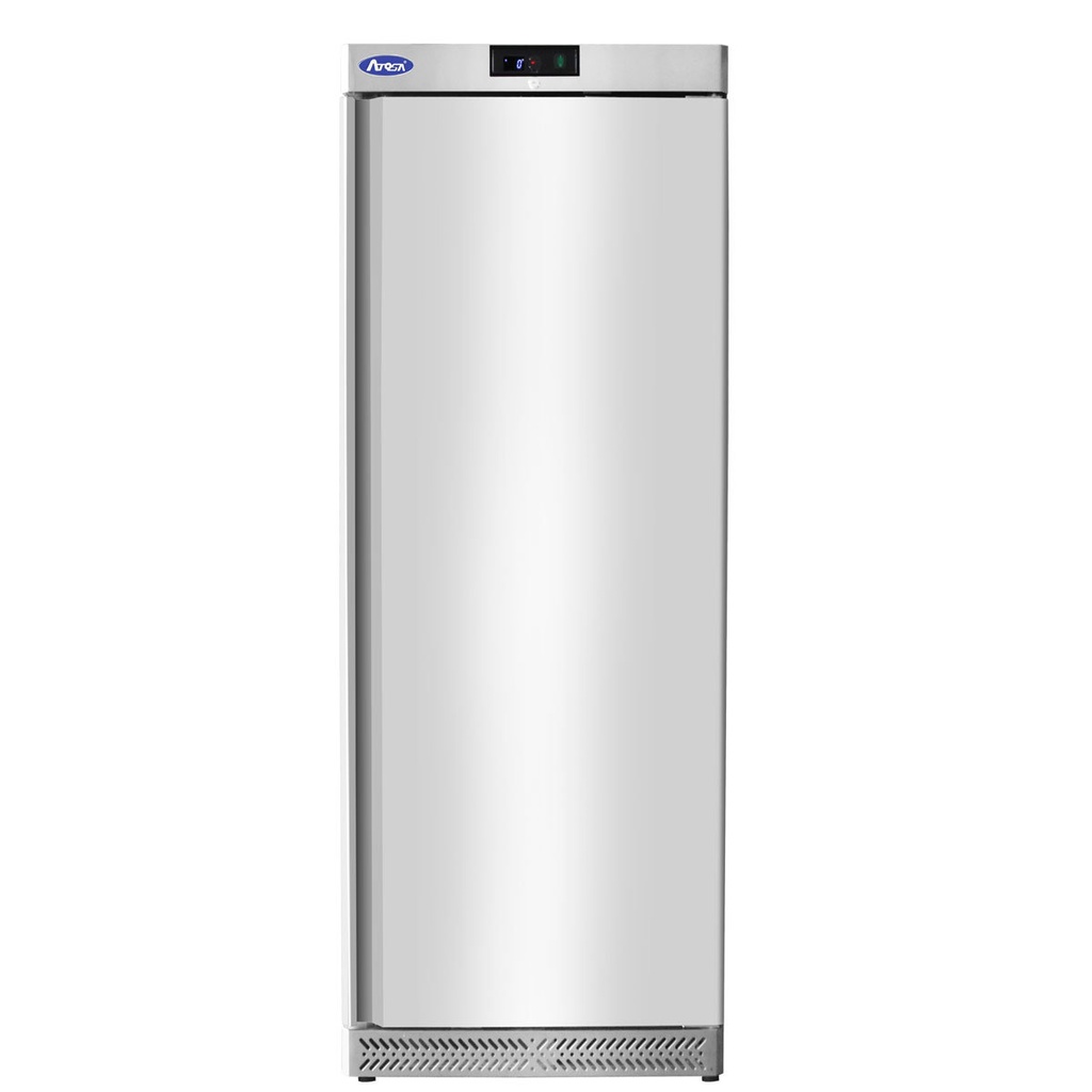 Armoire négative semi-professionnelle inox 1 porte pleine 380L