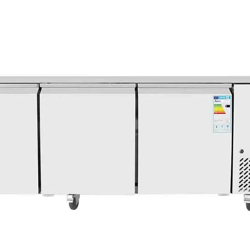 Table réfrigérée positive 600x400 - 3 portes - 580L