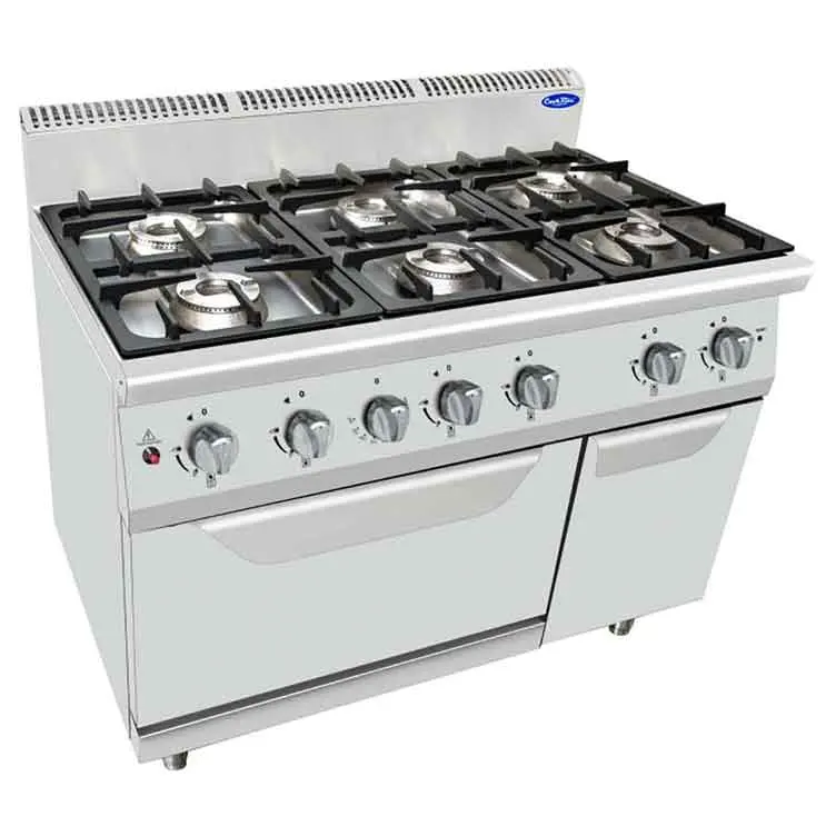 Fourneaux gaz 4 feux + four à gaz intégré - Série 700