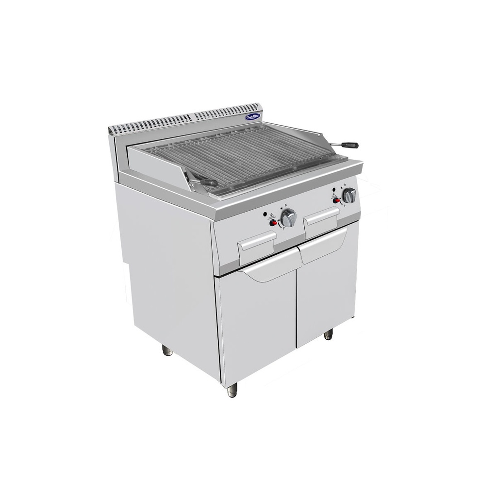 Grill charcoal gaz sur placard - 2 brûleurs - Série 700