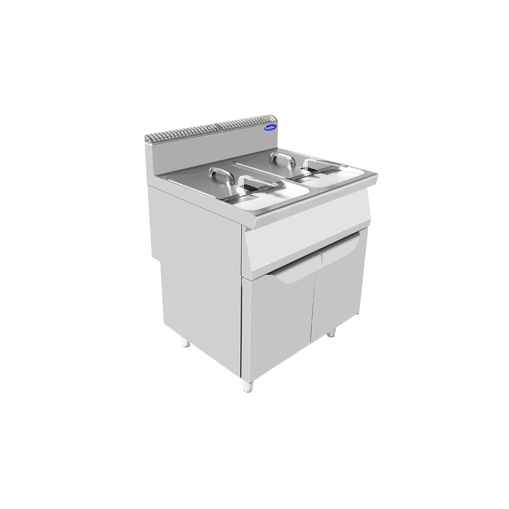 Friteuse gaz sur placard - 2x16L - Série 700