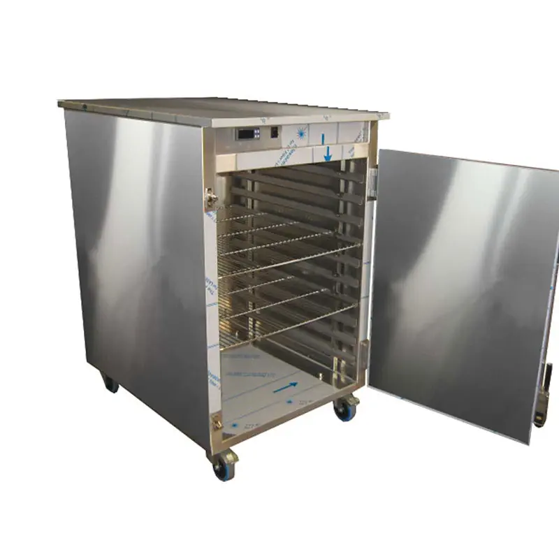 Étuvé professionnelle - 10 niveaux - GN2/1 ou 600x800