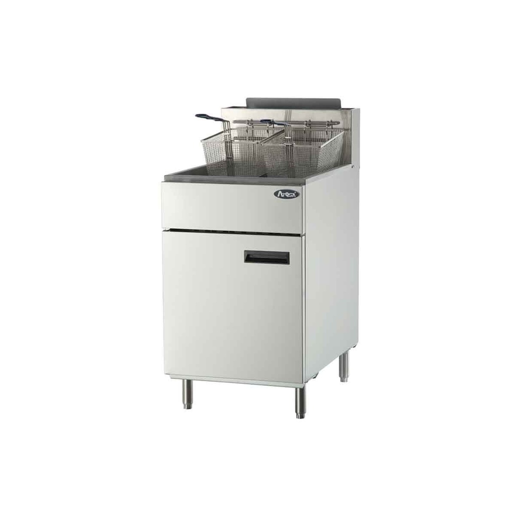Friteuse gaz butane/propane - Haut rendement - Cuve 29L