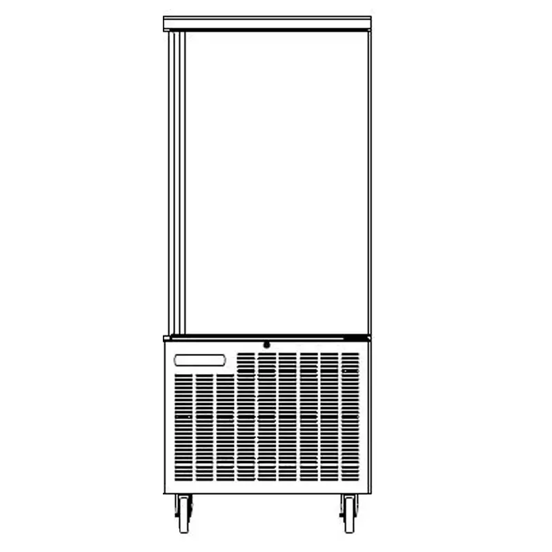 Cellule de refroidissement et de surgélation - 15 niveaux GN1/1 ou 600x400