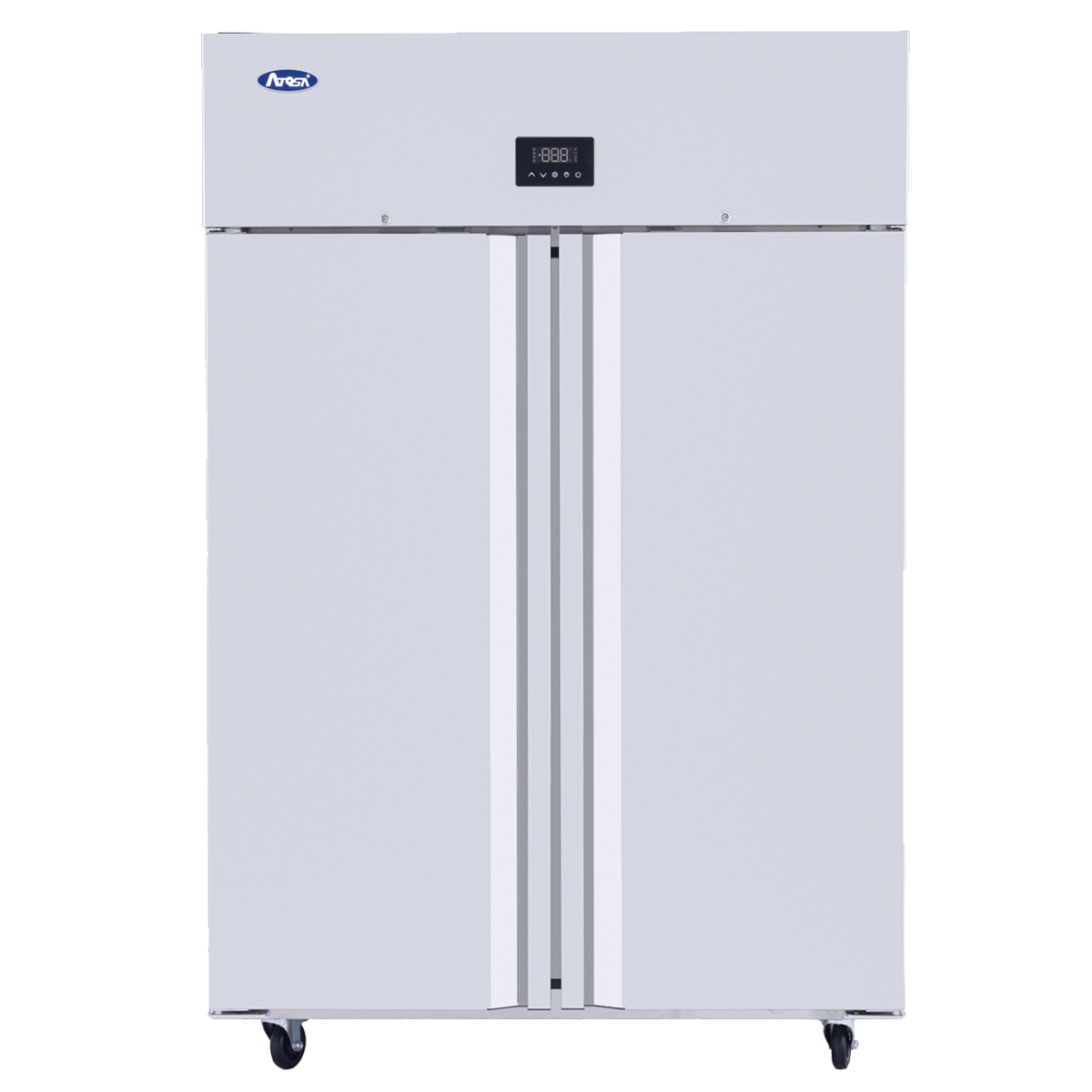 Armoire emboutie négative connectée GN2/1 2 portes 1235L
