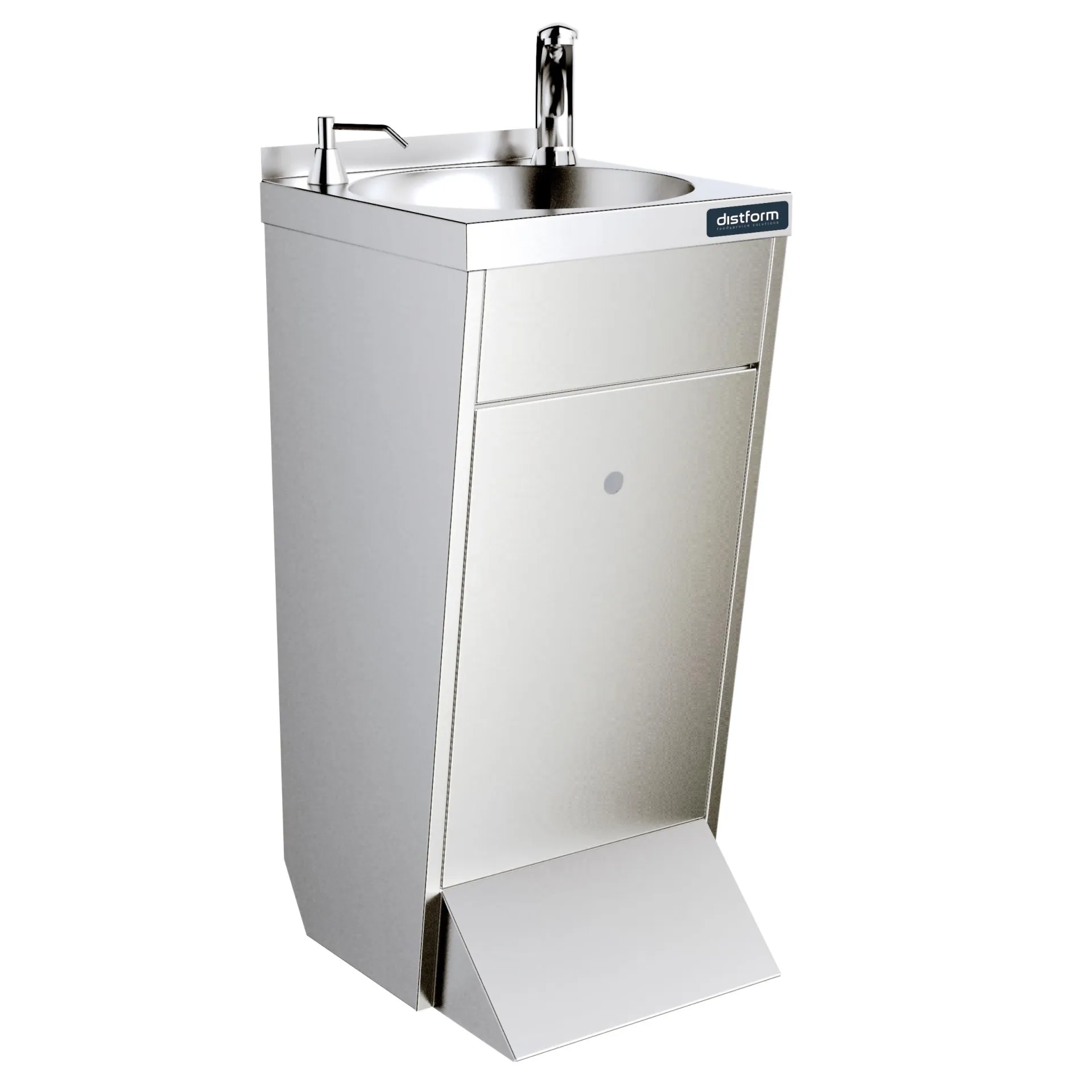 Lave-mains sur piètement 400x440x850 avec robinet électronique