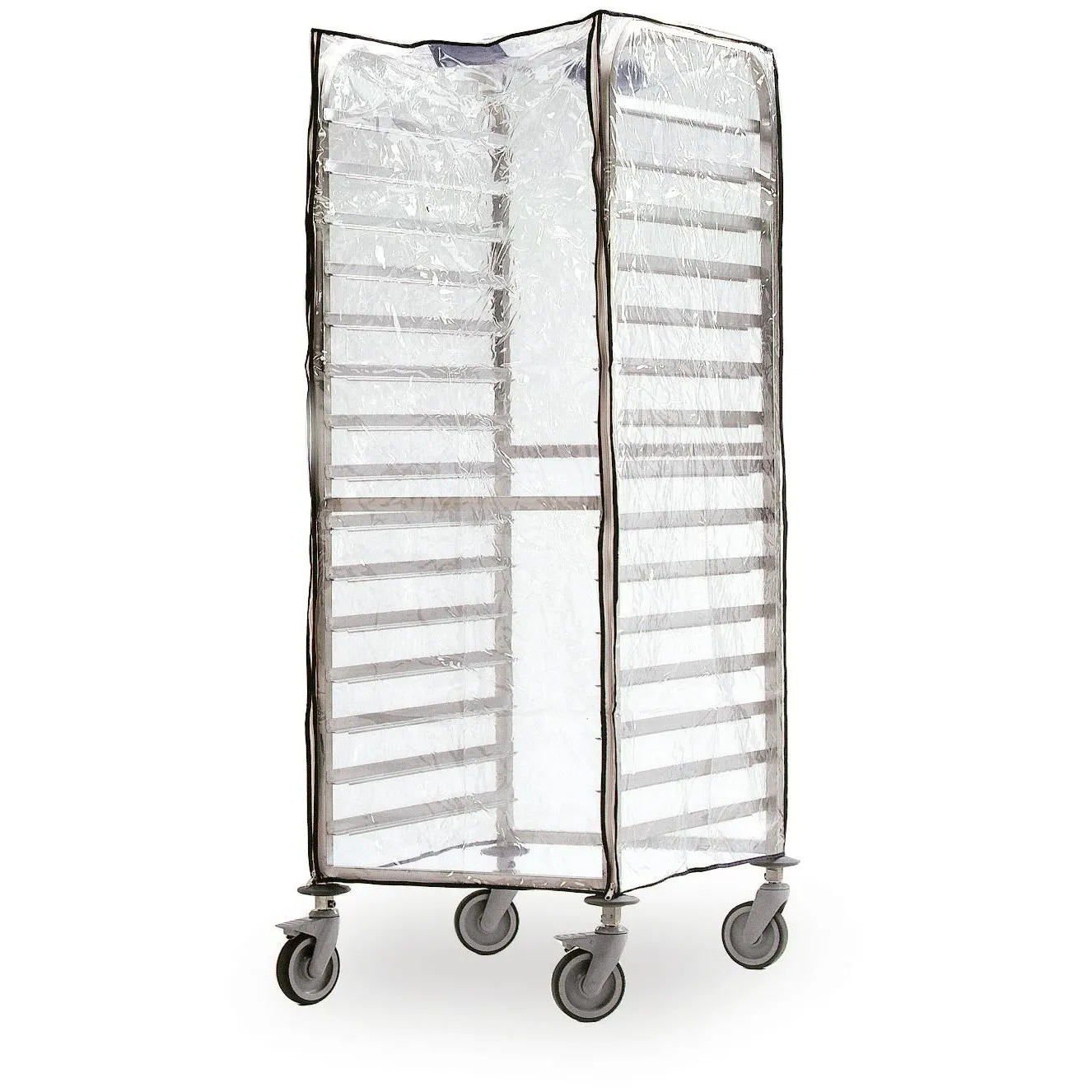 Housse de protection en PVC pour chariot GN 2/1 haut