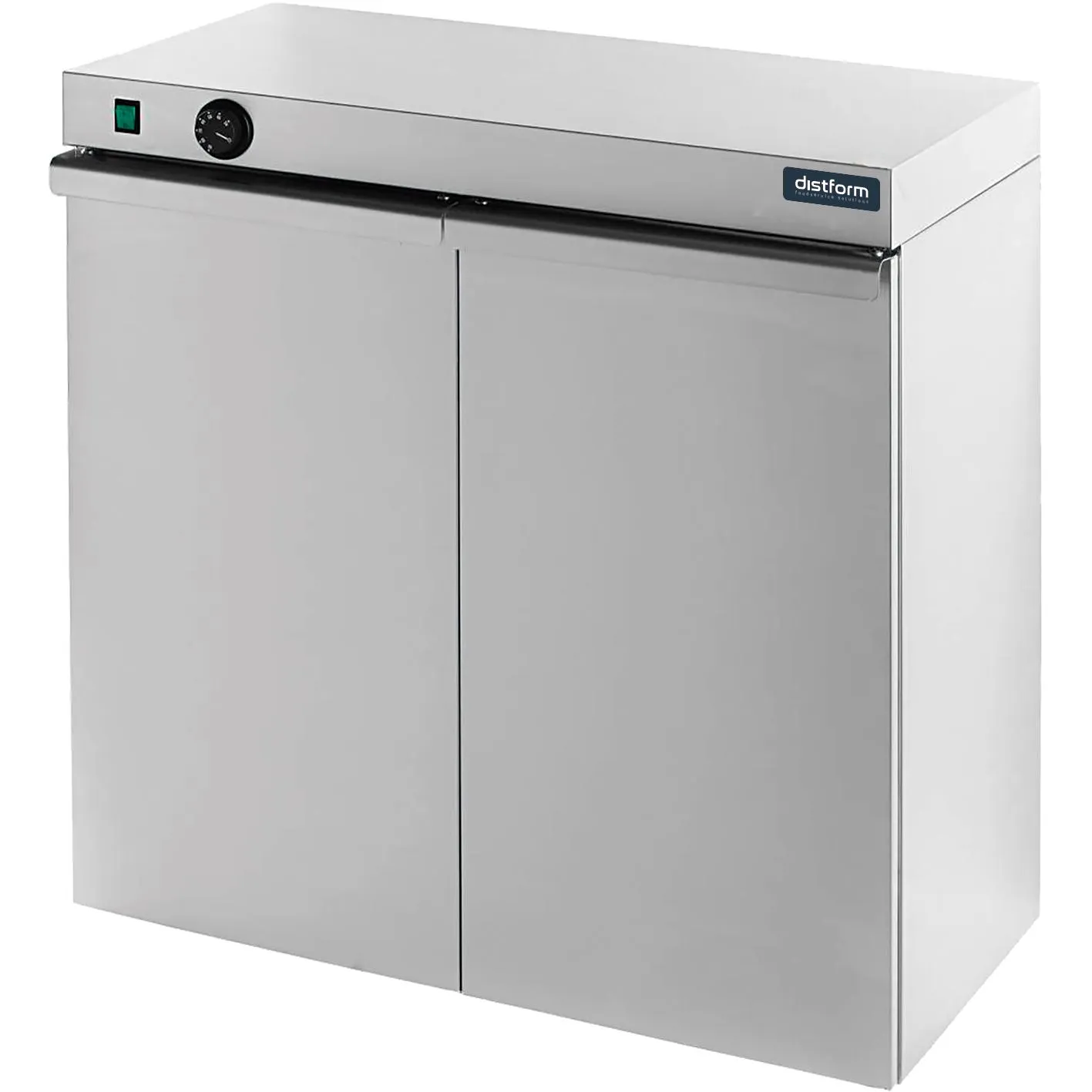 Armoire chauffante double pour assiettes 790x465x850 (120 assiettes)