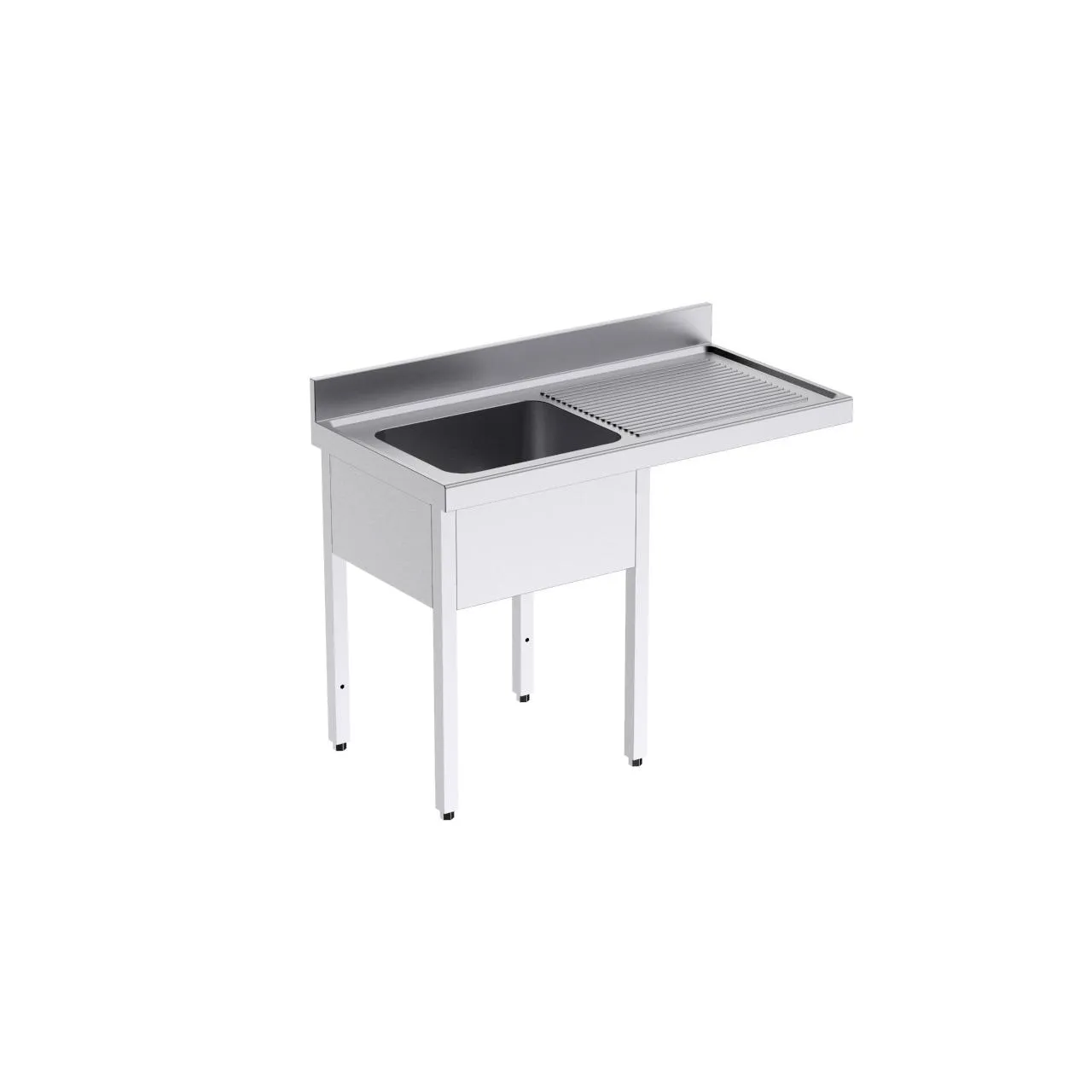 Plonge avec bâti 1200x700 D et espace pour lave-vaisselle
