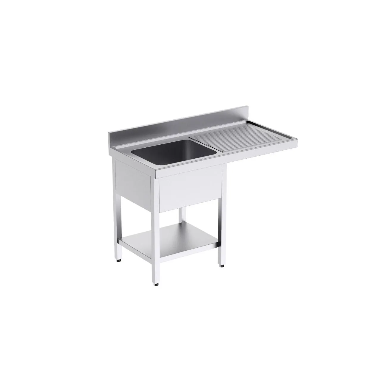 Plonge avec bâti 1200x600 D espace et étagère