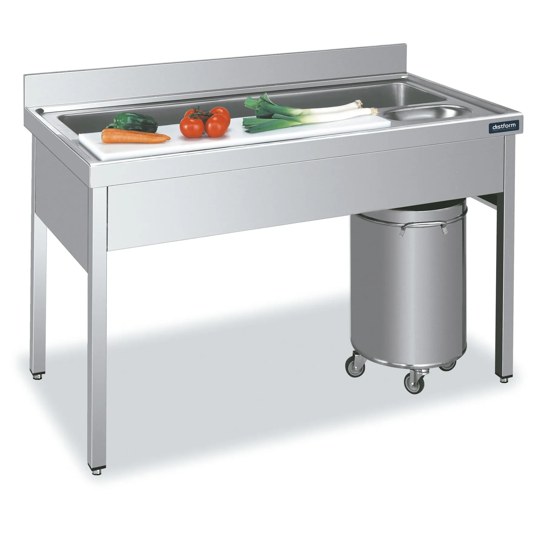 Table pour préparation de légumes 1400x700