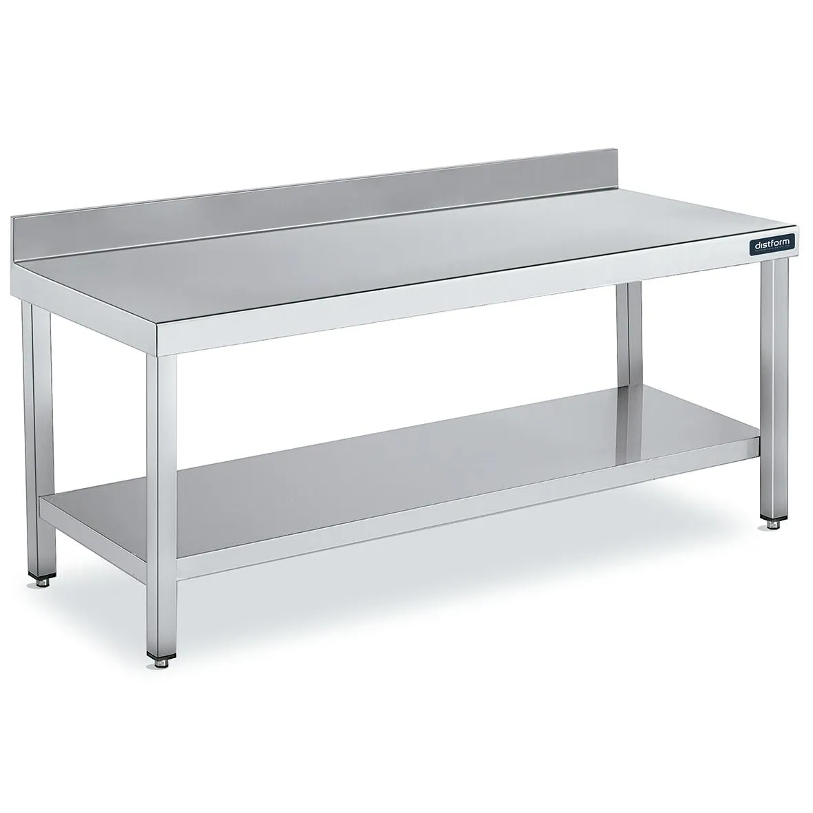 Table adossée 1900x700X600 avec étagère