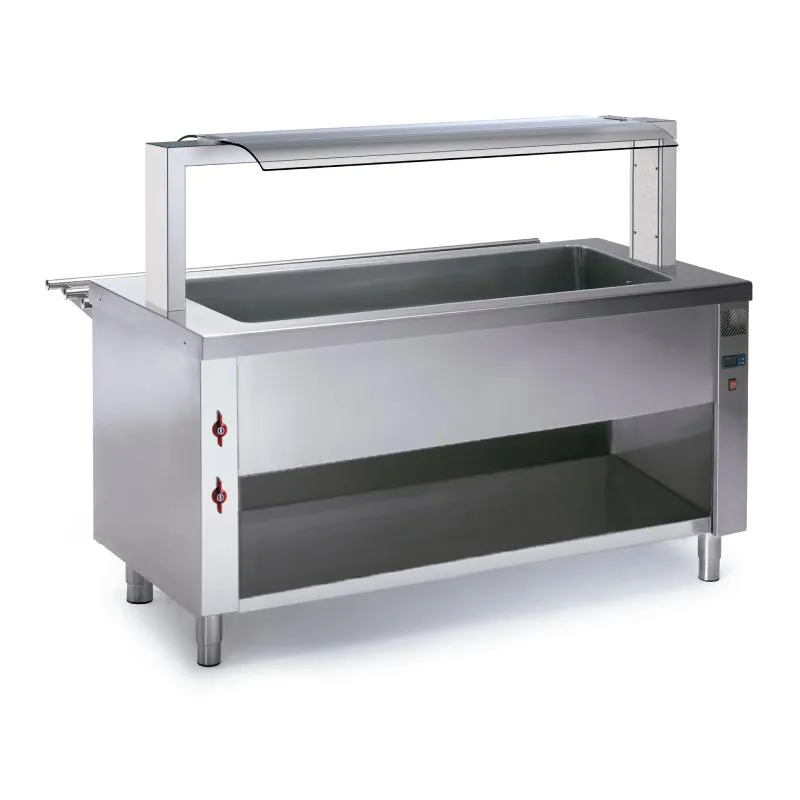Self bain-marie humide 1200x700x850 sans réserve