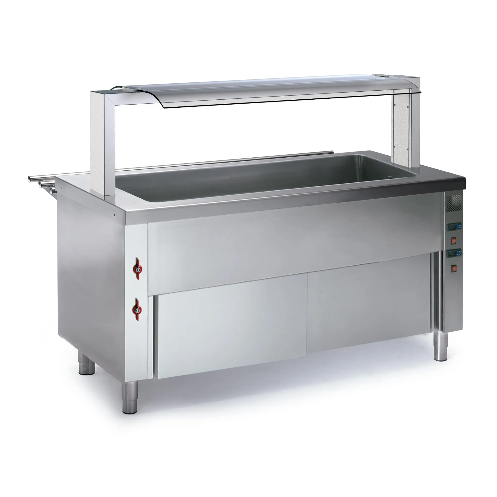 Self pour enfants bain-marie 3 GN 1/1 avec réserve chauffante