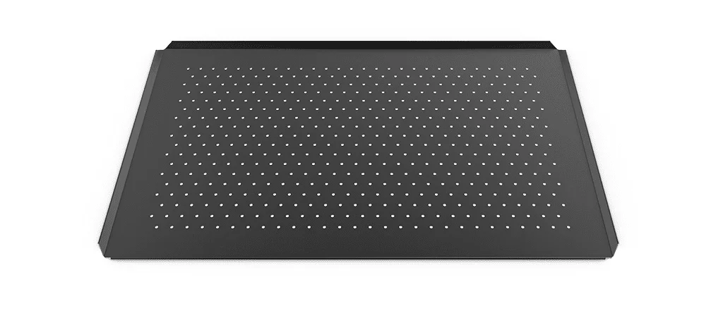 FORO.BLACK - Plaque alu antiadhérente micro-perforée (10mm)