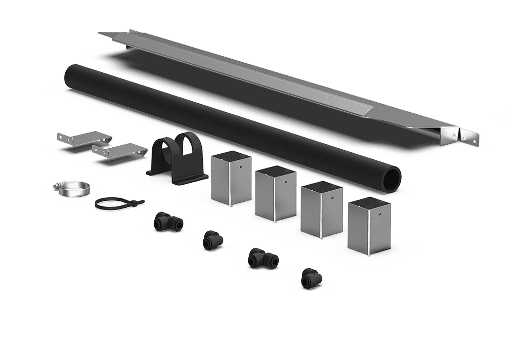 Kit complet d'installation pour fours électriques superposés 600x400