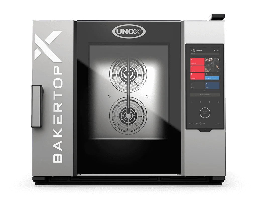 BAKERTOP-X™ Digital.ID™ 5 niveaux 600x400 - Charnière droite - Pré-équipé OPTIC.Cooking