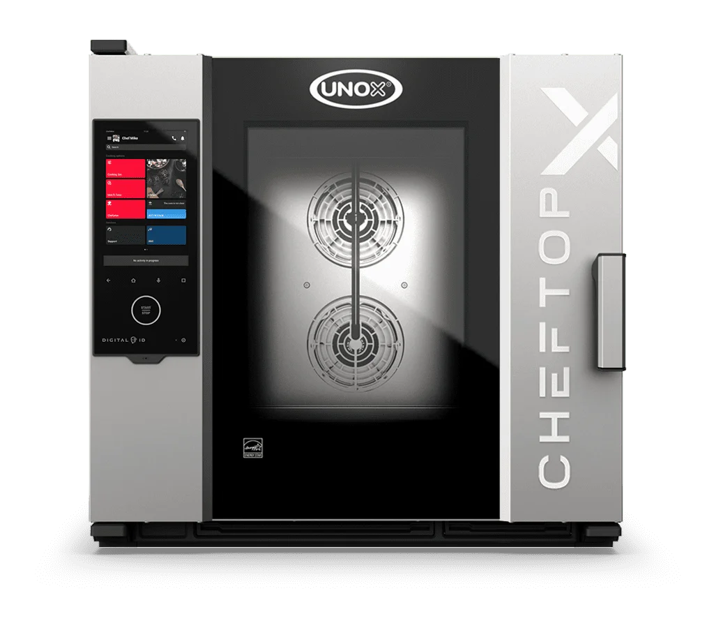 CHEFTOP-X Digital.ID COUNTERTOP 6 GN 2/1 Gaz - charnière gauche - Ethernet