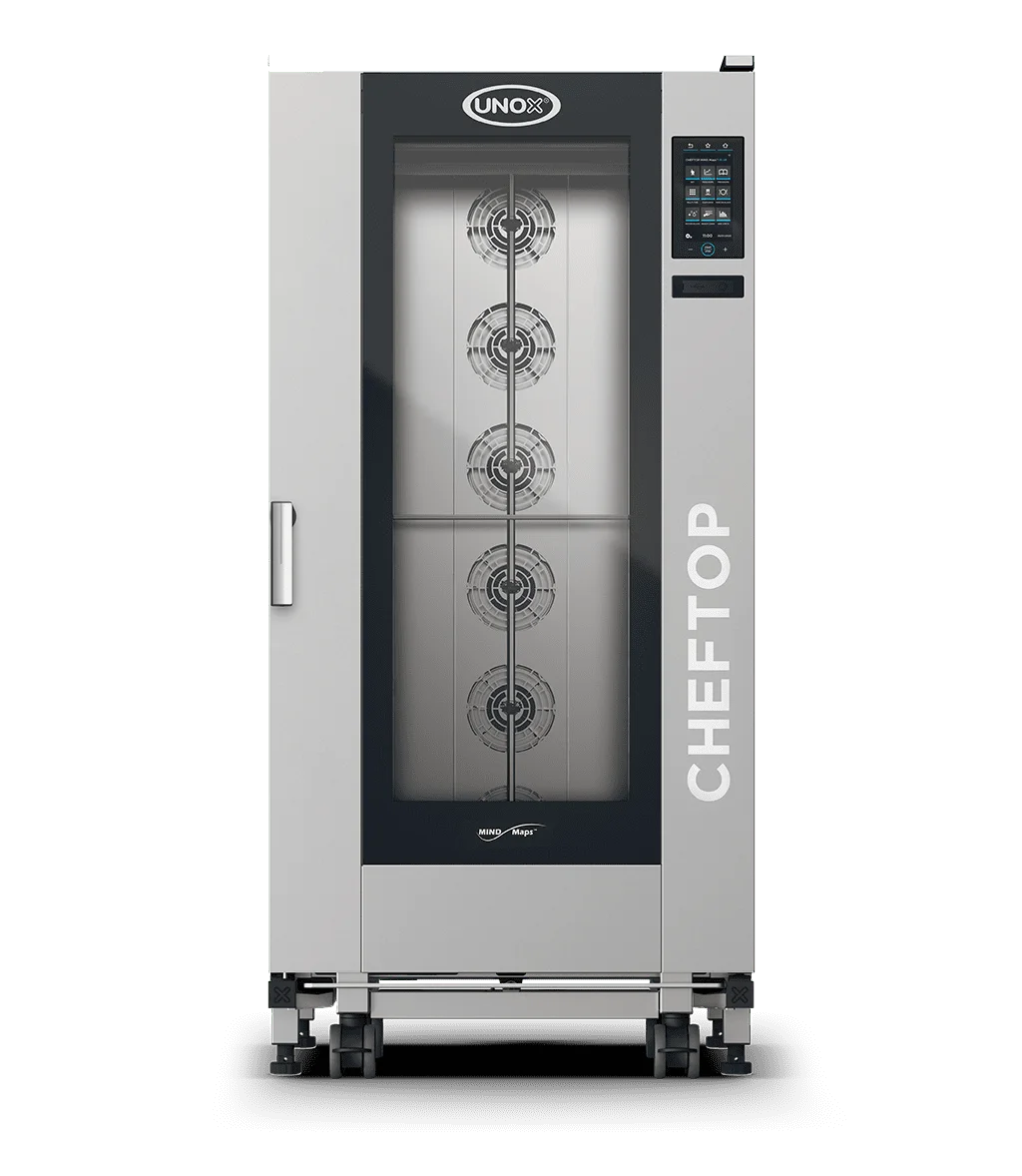 Four mixte CHEFTOP MIND.Maps™ PLUS BIG 20 GN 2/1 Gaz - charnière droite