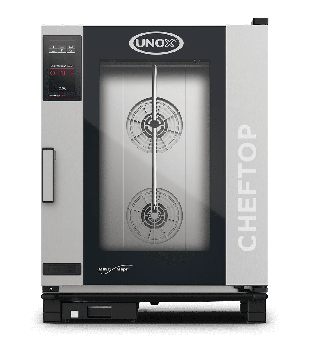 Four mixte CHEFTOP MIND.Maps™ ONE COUNTERTOP 10 GN 1/1 Électrique - charnière droite