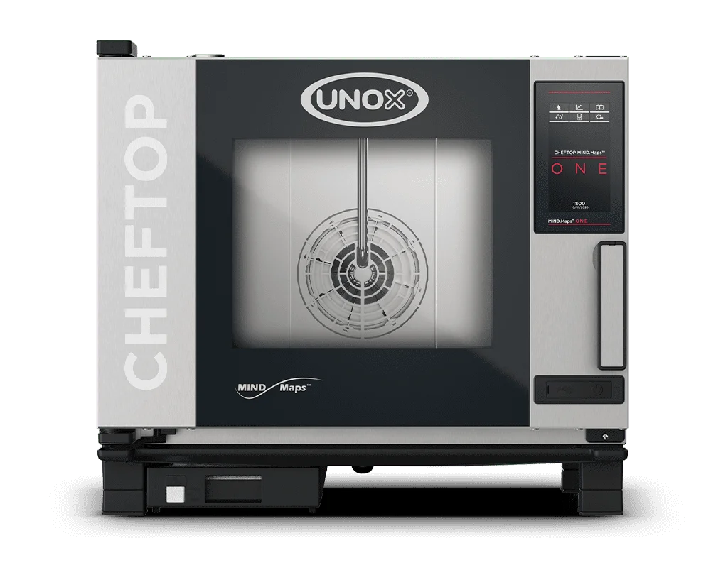 Four mixte CHEFTOP MIND.Maps™ ONE COUNTERTOP 5 GN 1/1 Électrique - charnière gauche