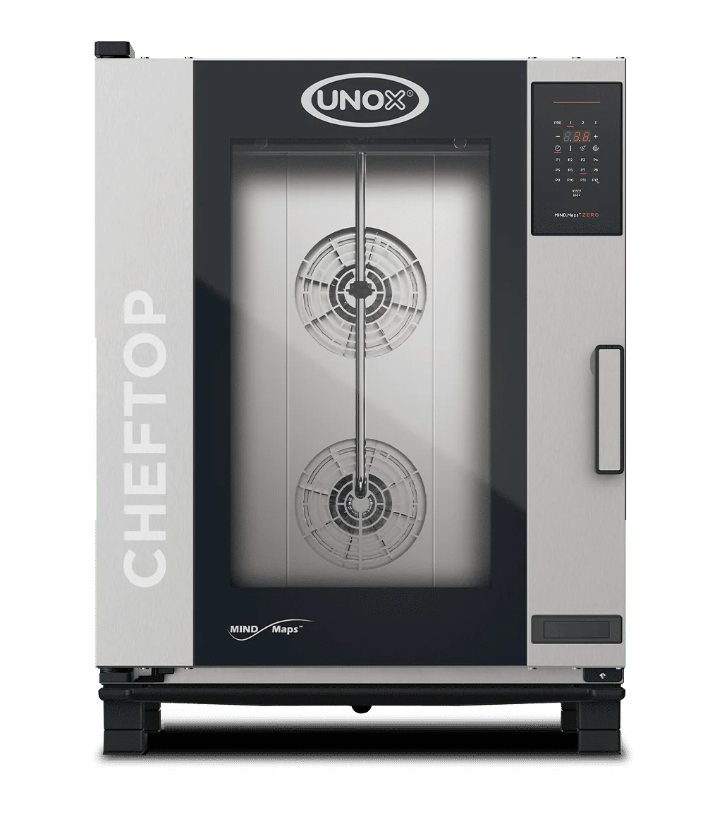 Four mixte CHEFTOP MIND.Maps™ ZERO COUNTERTOP 10 GN 1/1 Électrique - charnière gauche