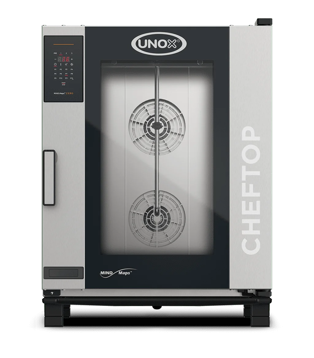 Four mixte CHEFTOP MIND.Maps™ ZERO COUNTERTOP 10 GN 1/1 Électrique - charnière droite