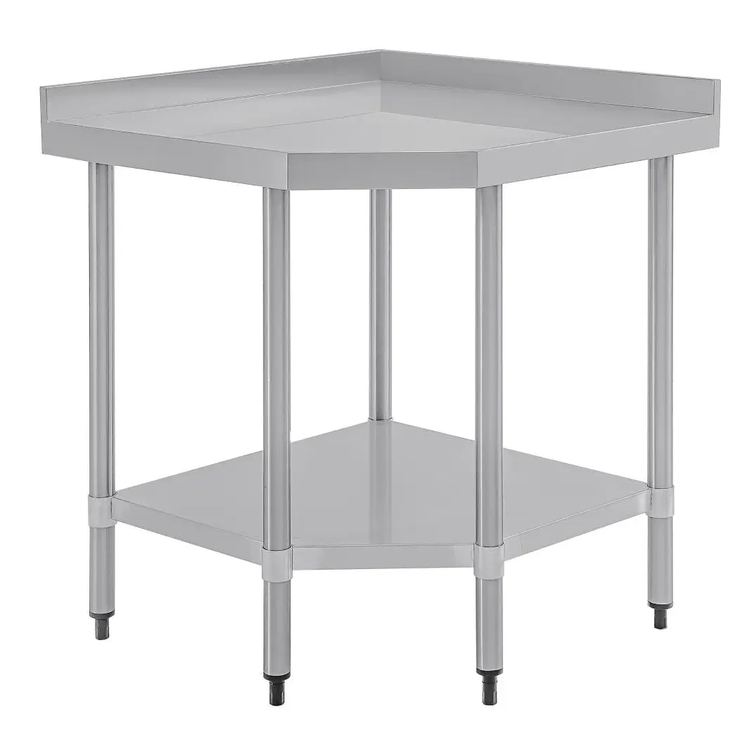 Table d'angle inox Vogue 600mm