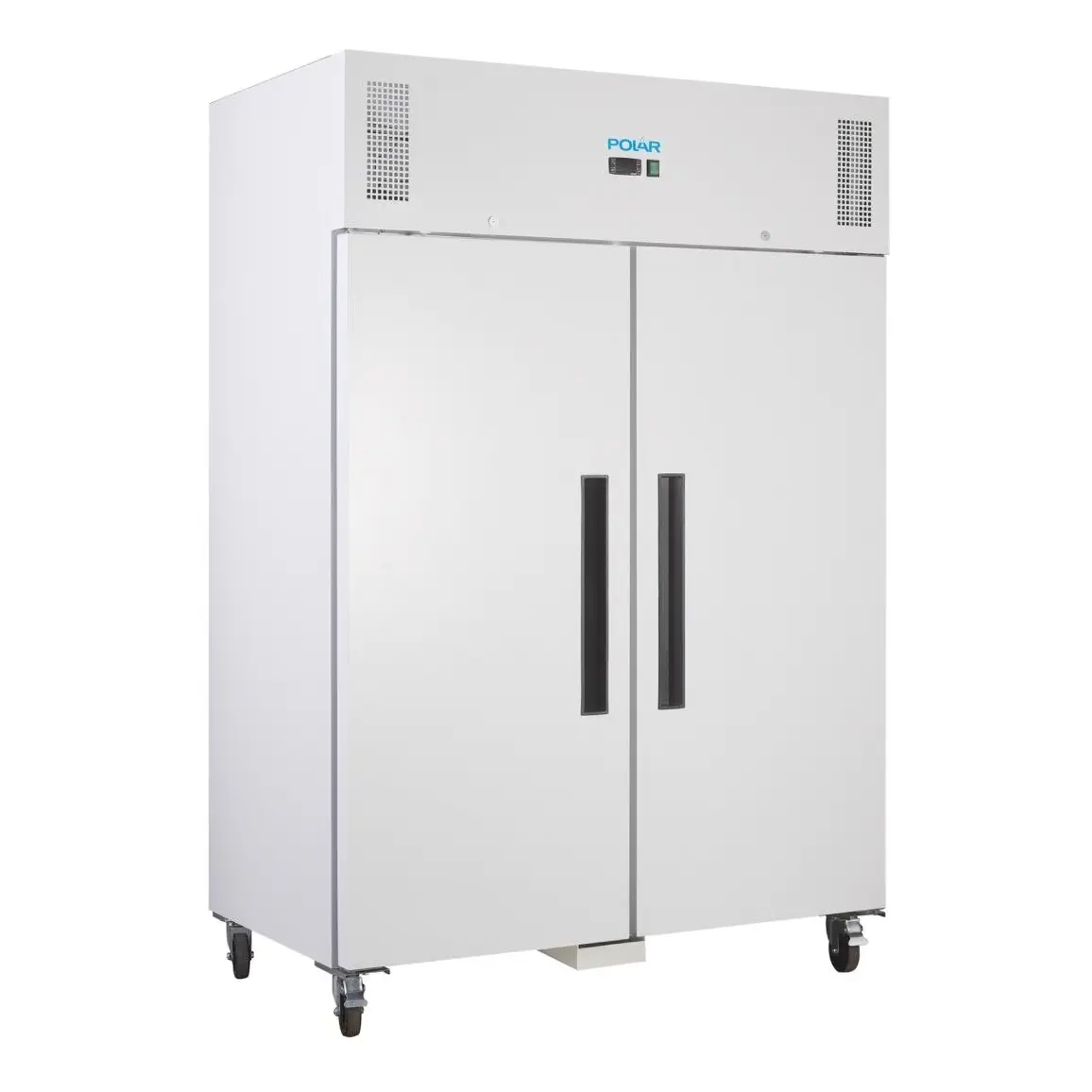 Armoire réfrigérée positive GN double porte blanche Polar Série G 1200L