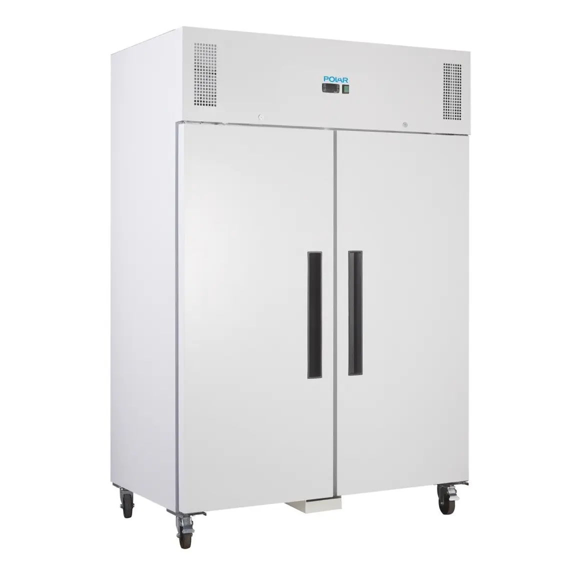 Armoire réfrigérée négative GN double porte Polar blanche Série G 1200L