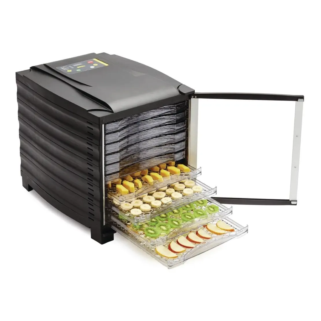 Déshydrateur 10 plateaux avec minuterie et porte Buffalo