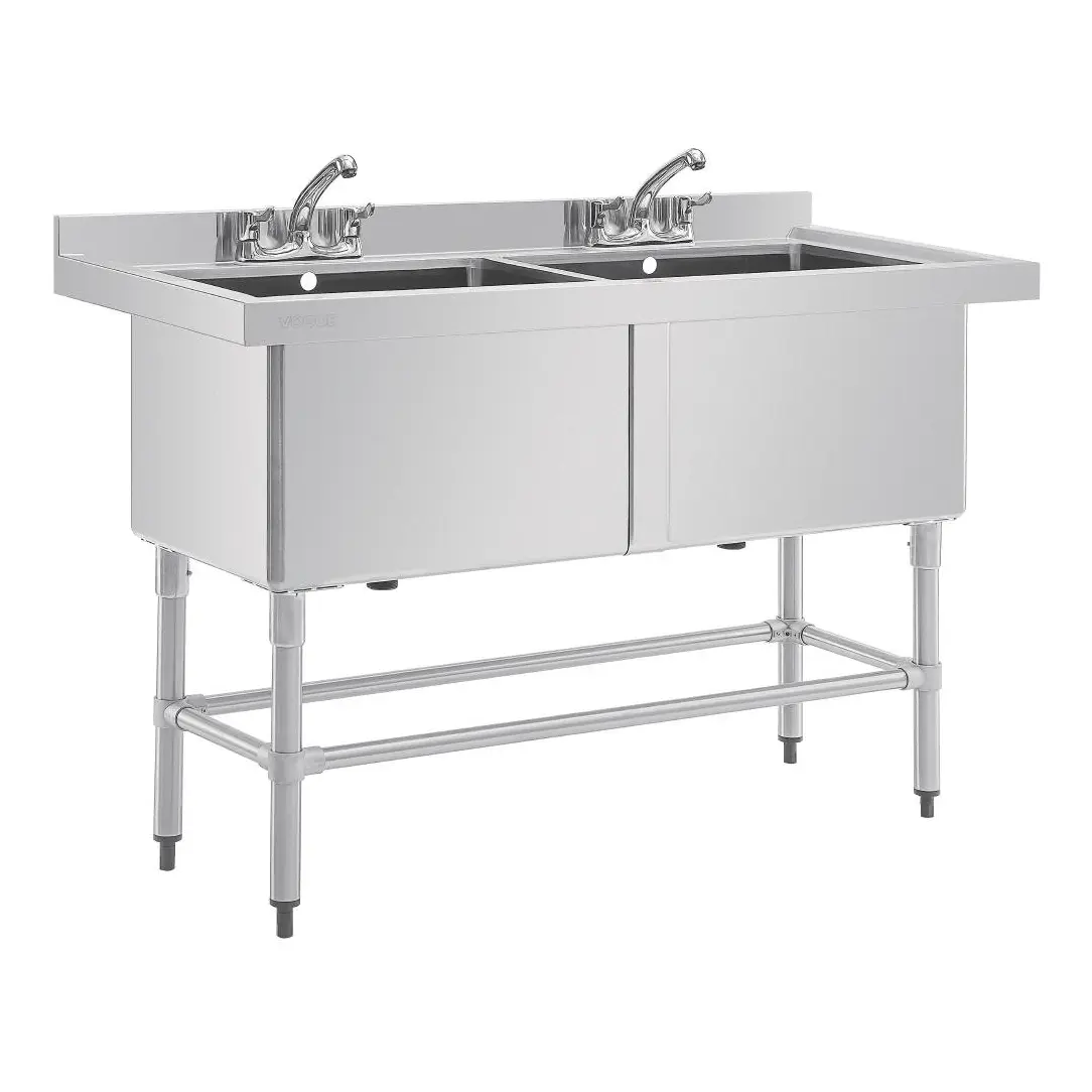 Double évier profond Vogue 1410 x 600mm